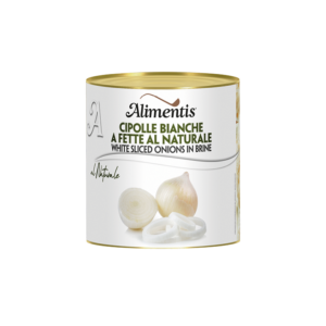 CIPOLLE BIANCHE A FETTE AL NATURALE