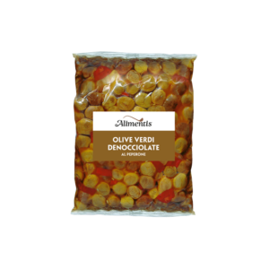 OLIVE VERDI DENOCCIOLATE AL PEPERONE