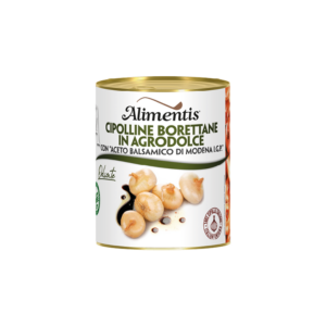 CIPOLLINE BORETTANE IN AGRODOLCE CON ACETO BALSAMICO DI MODENA IGP “DELICATE”