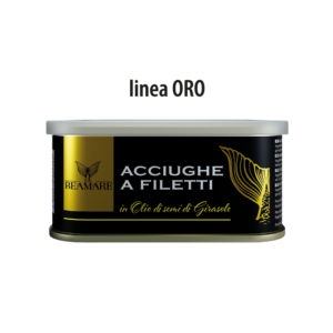 ACCIUGHE A FILETTI IN OLIO DI SEMI DI GIRASOLE “EXTRA”