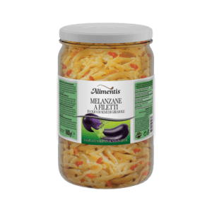 MELANZANE A FILETTI IN OLIO DI SEMI DI GIRASOLE