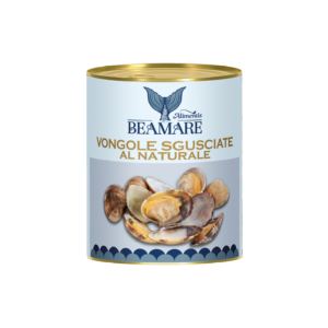 VONGOLE COTTE E SGUSCIATE AL NATURALE