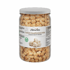 WHOLE CHAMPIGNON MUSHROOMS IN SUNFLOWER OIL