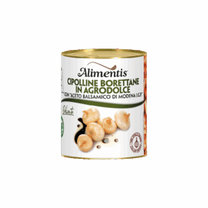 SWEET AND SOUR BORETTANA ONIONS WITH "DELICATE" PGI BALSAMIC VINEGAR OF MODENA